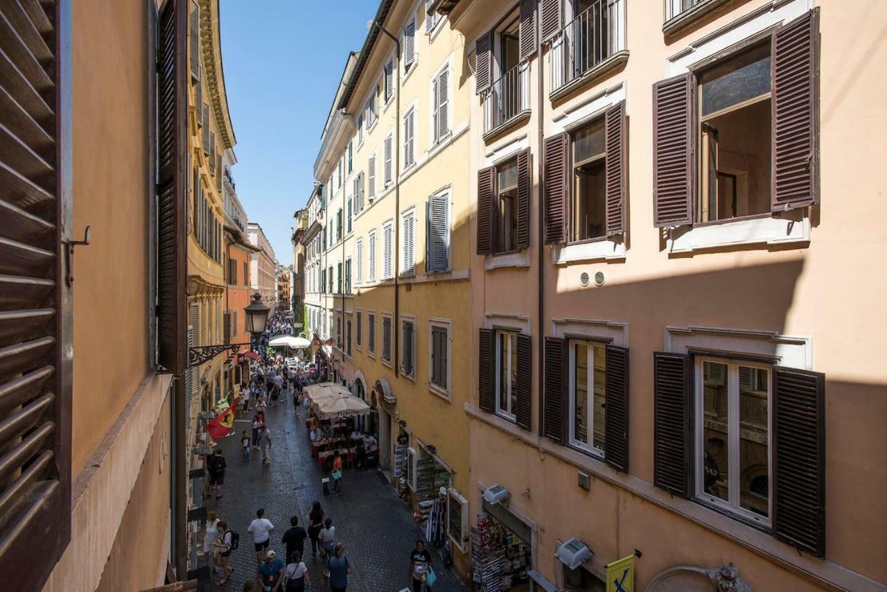 Apartament La Finestra Su Fontana Di Trevi - Charming View Rzym Zewnętrze zdjęcie